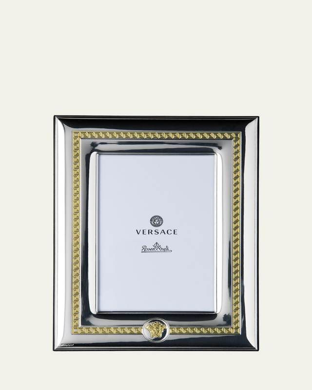 Silver & Gold Photo Frame, 4" x 6"